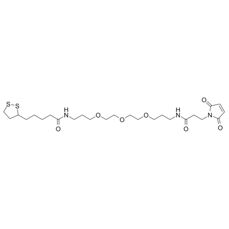 Lipoamide-PEG3-Mal